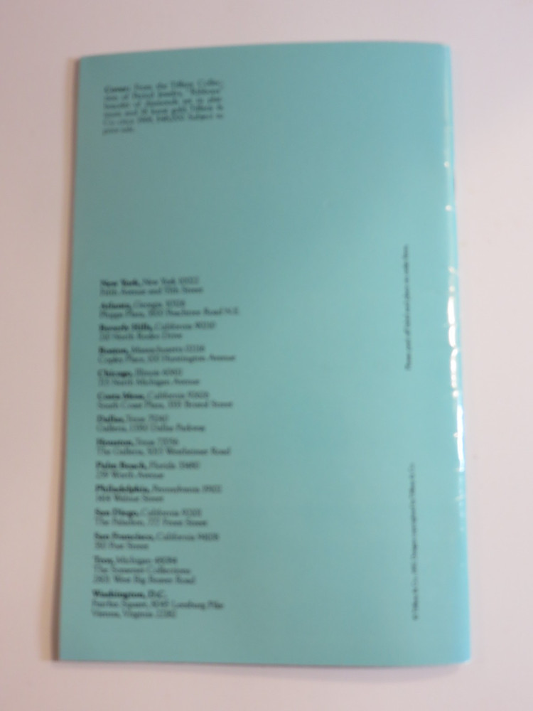 Tiffany & Co. ~ Fall Selections 1992 Catalog