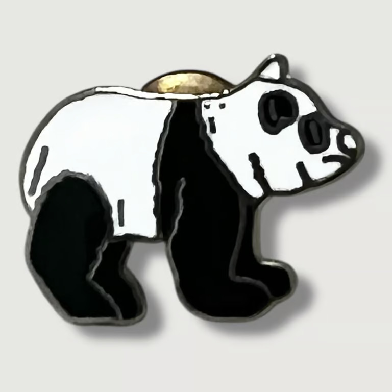Panda Bear Enamel Lapel Pin C18