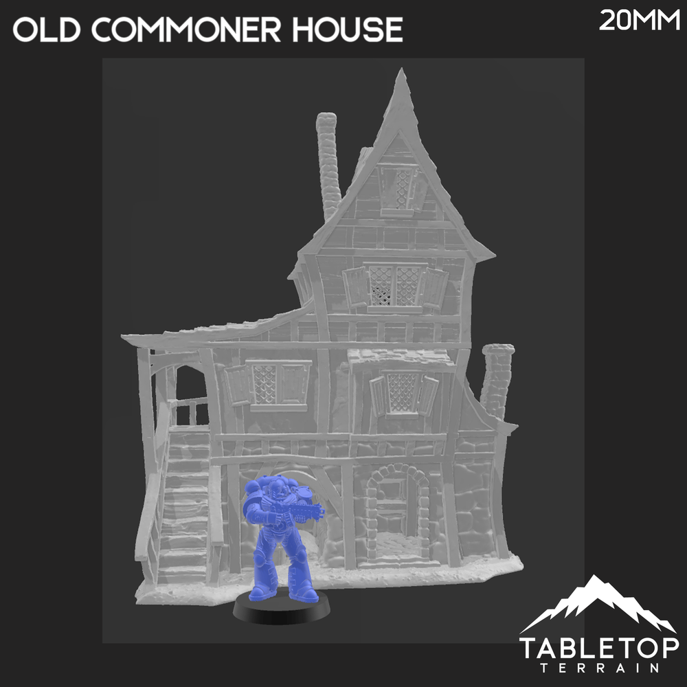 Old Commoner House - Fantasy Tabletop Terrain
