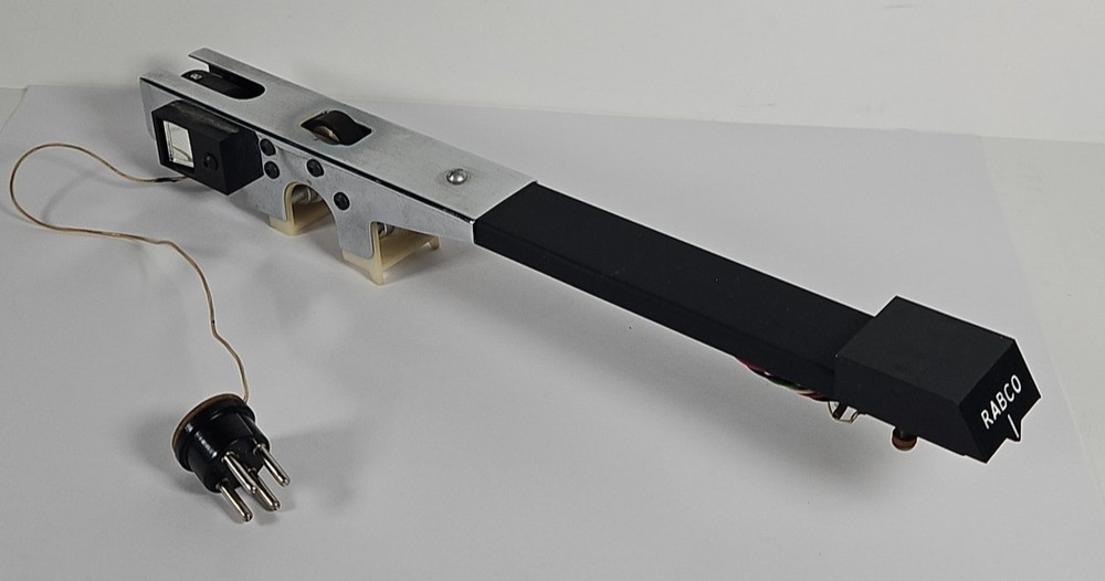 Vintage RABCO ST-4 Linear Tracking Stereo Turntable Tonearm Headshell Leads
