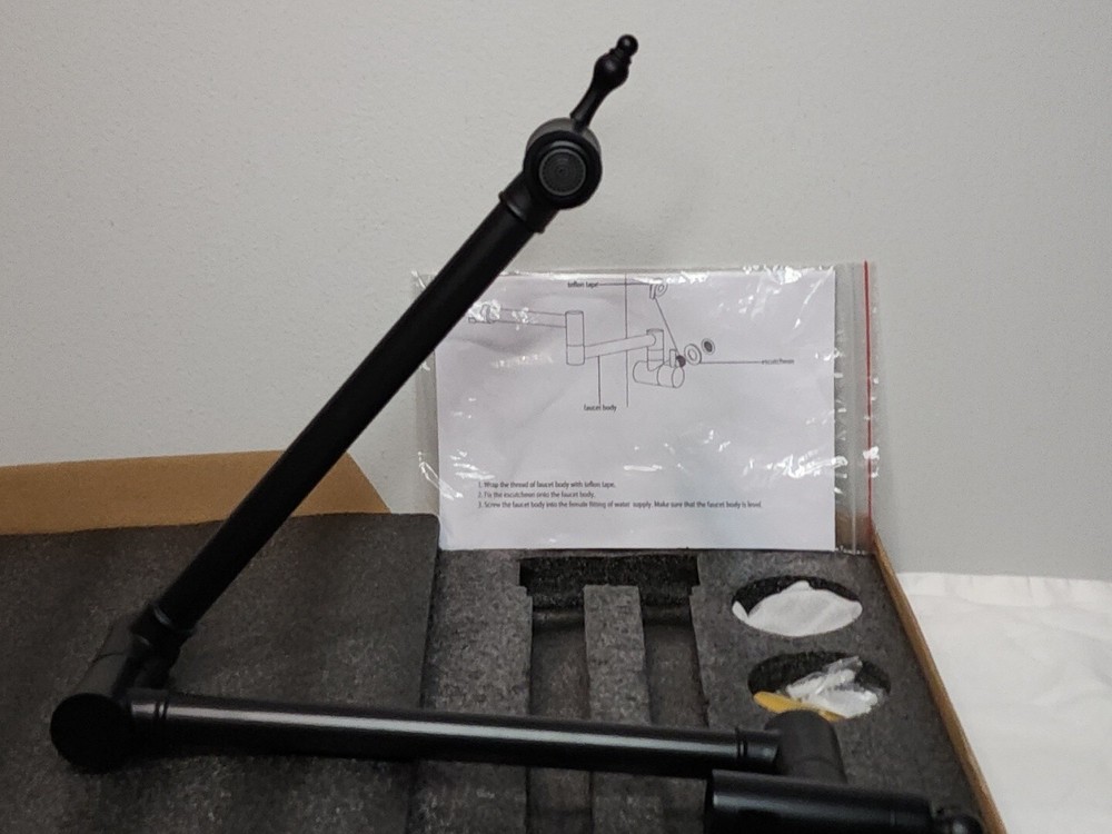 Matte Black Pot Filler