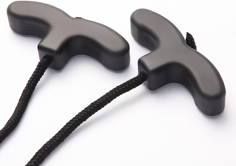 Crossbow Cocking Rope Device Pull Cord Double Handle String Puller Cocker Tool