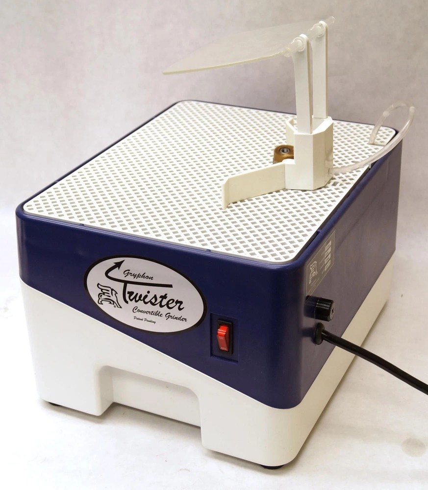 Gryphon Convertible Glass Grinder,Adjustable Angle,Includes 2 Bits & Face Shield