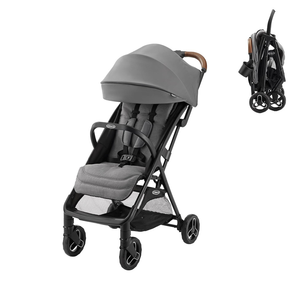 Ready2Jet Compact Stroller – Overhead Friendly Compact Travel Stroller with Auto