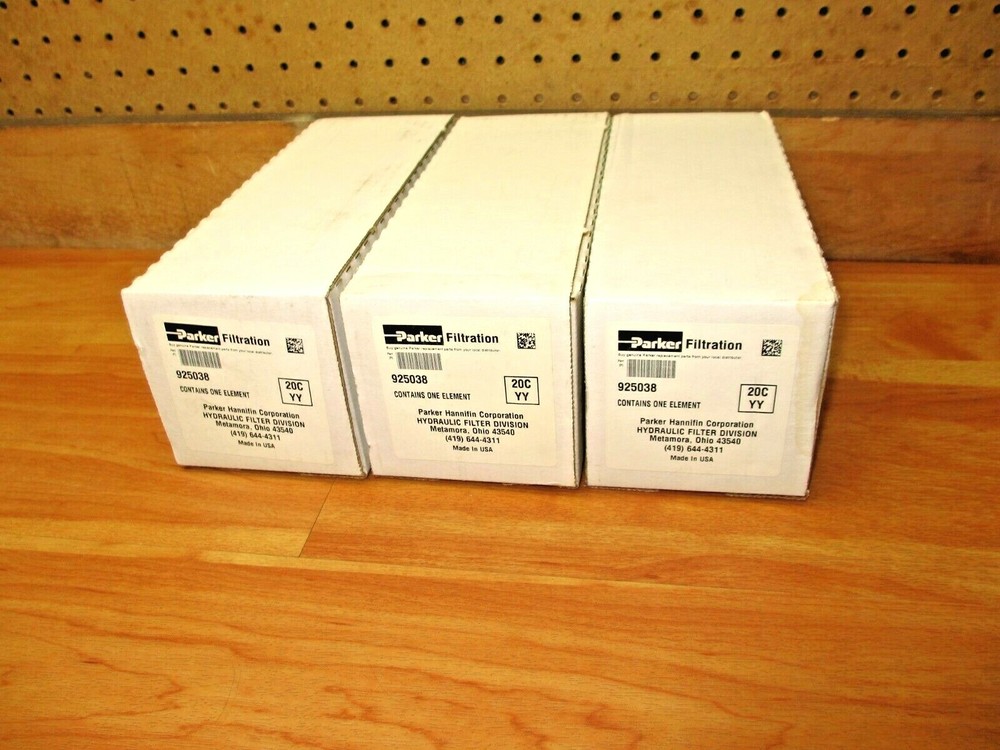 Parker 925038 *NEW* Genuine OEM Hydraulic Filter Element