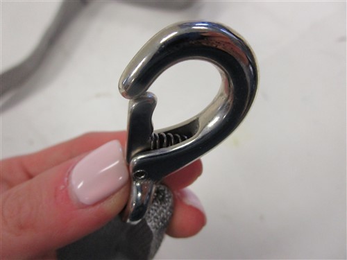 BIMINI STRAP GRAY 4' X 1" MARINE BOAT