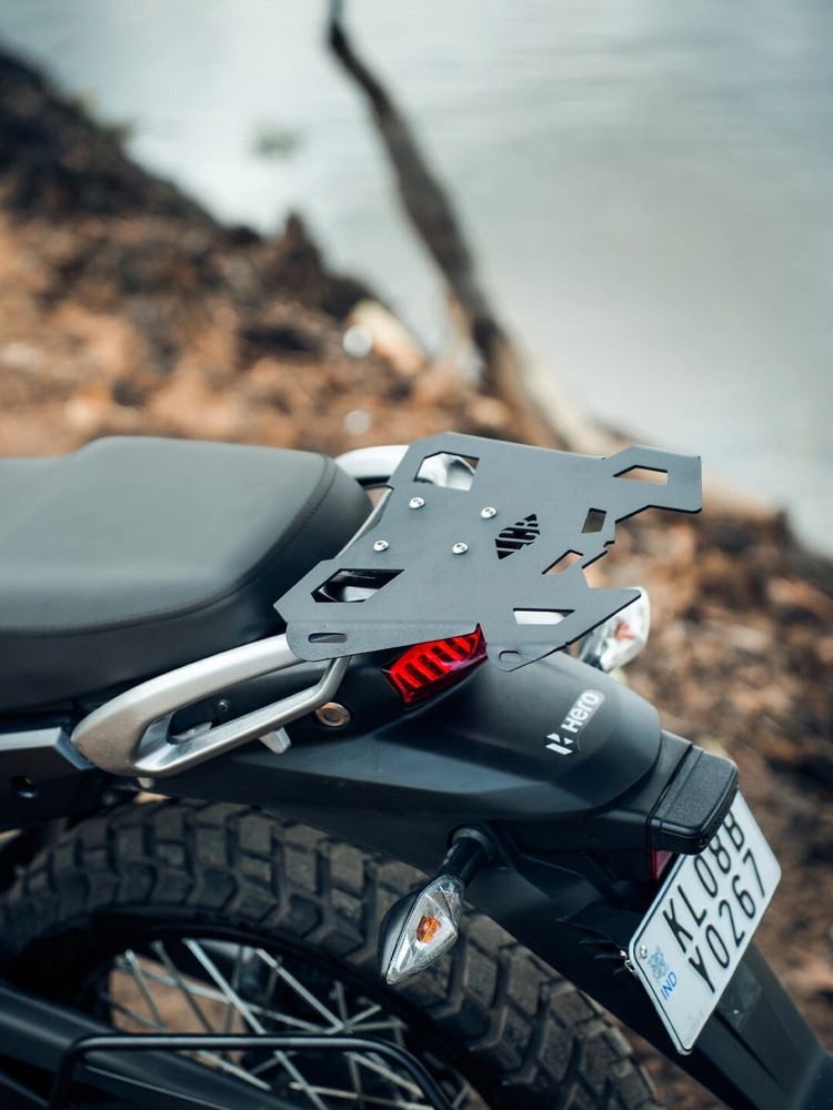 "LCB BIG CARRIER PLATE, BLACK" FIT FOR HERO XPULSE 200