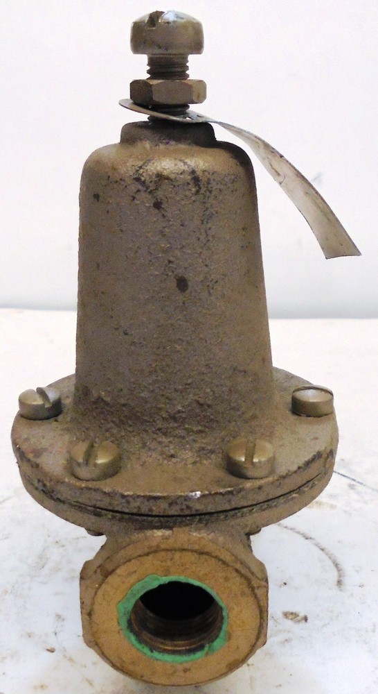 WATTS PRESSURE REDUCING VALVE, 25AUB, MI, SET STD, RANGE 25-75