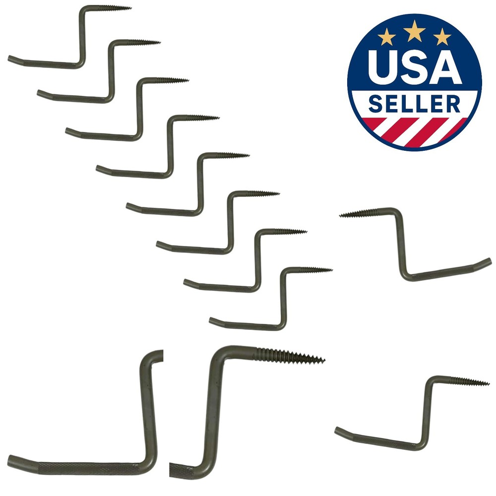 Ultimate Tree Step Package: 8 Self-Tapping Stairs for Stand Access | 750 lb Cap.