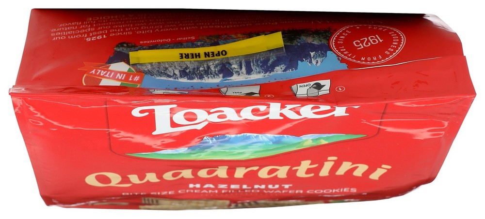 Loacker, Wafer Minis Hazelnut, 8.82 Ounce