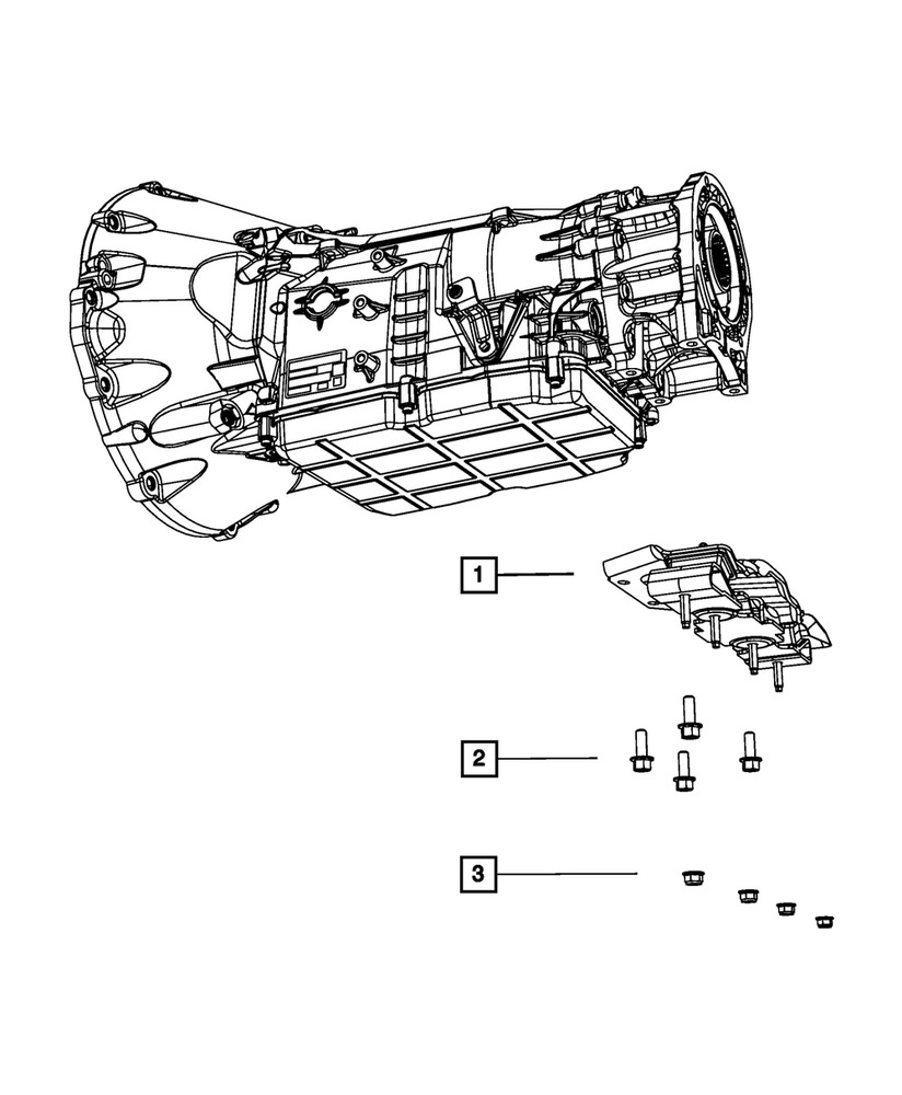 Genuine Mopar Transmission Mount Isolator 5147193AB