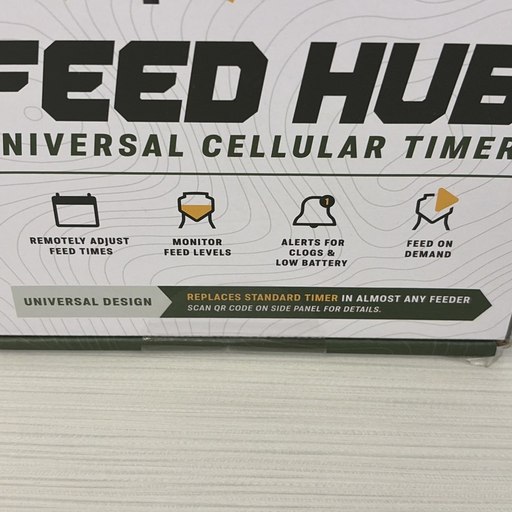 Moultrie Mobile Feed Hub Universal Cellular Timer - New Sealed