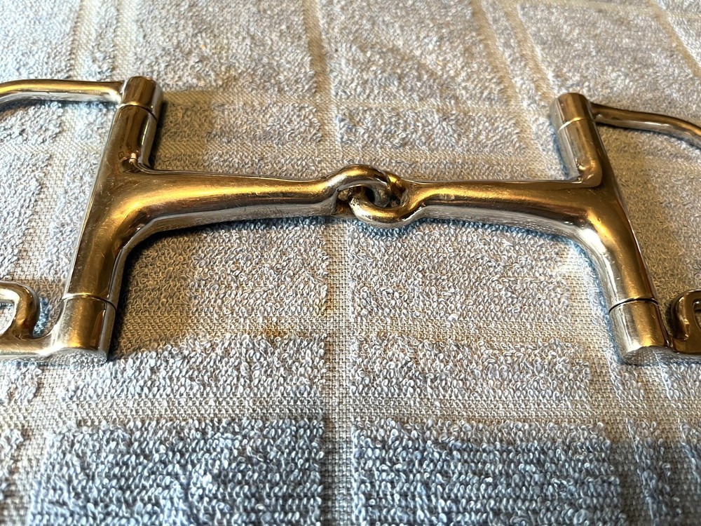 Sefton 5” Dee Ring English Snaffle Bit