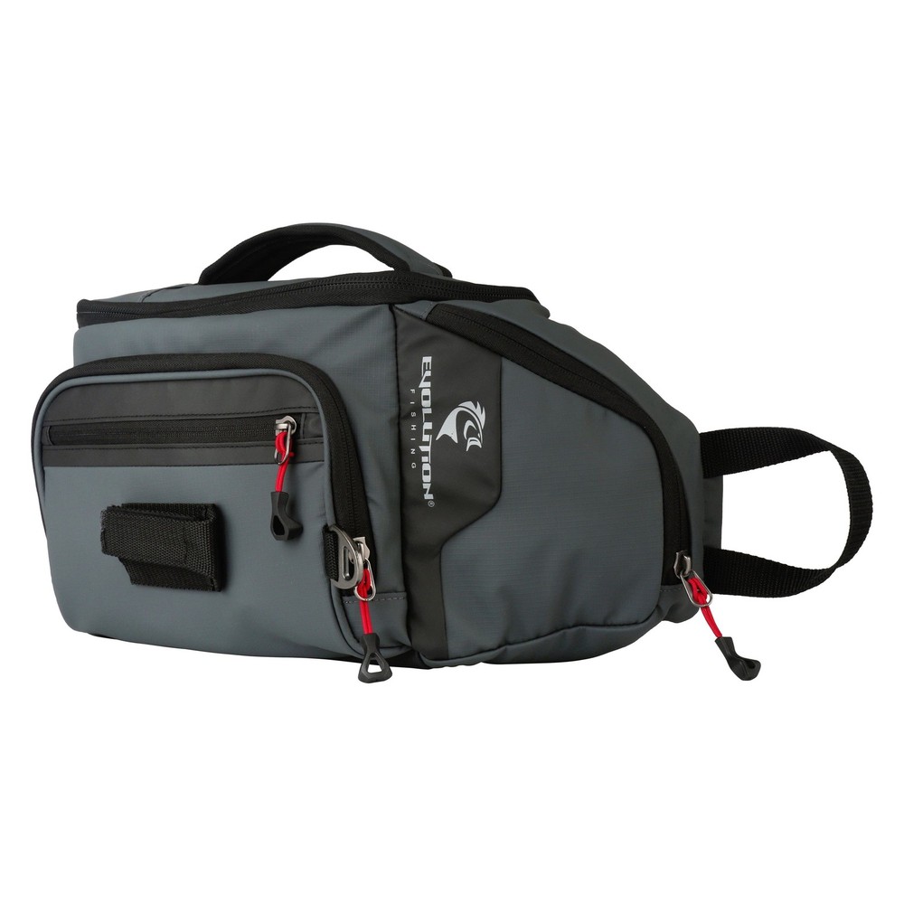 Evolution Outdoor Largemouth 3.0 Sling Pack, Grey, Medium, 34037-EV