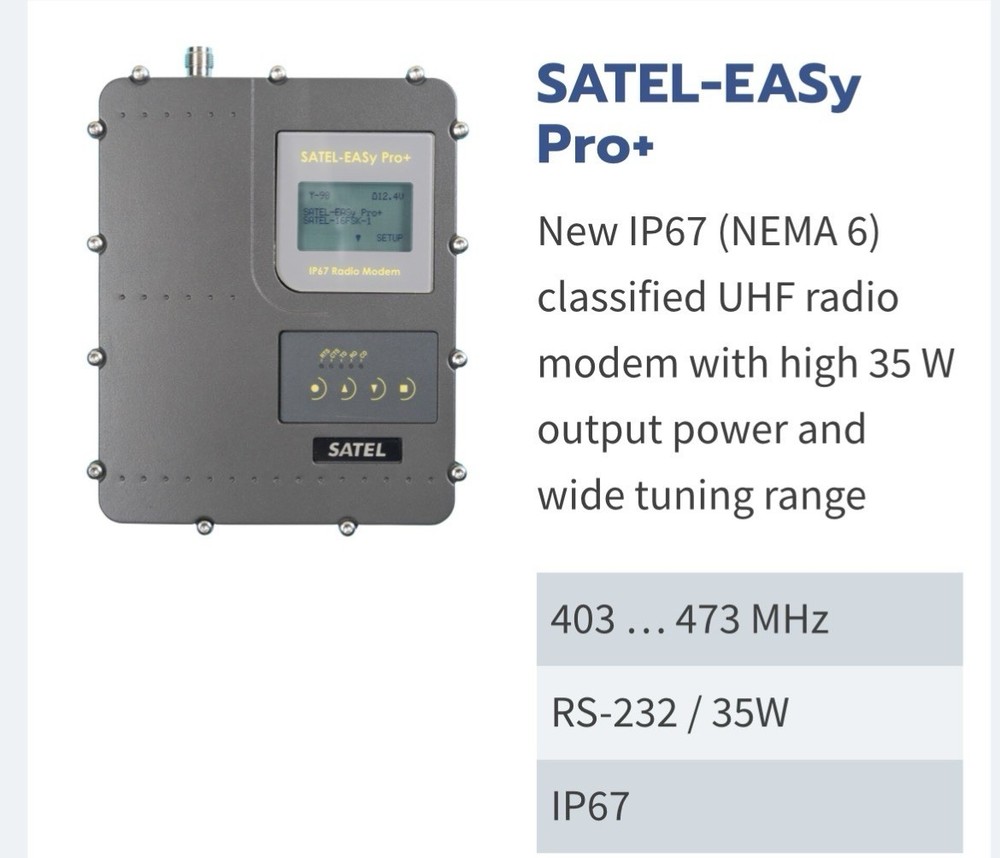 SATEL EASY PRO+ Radio