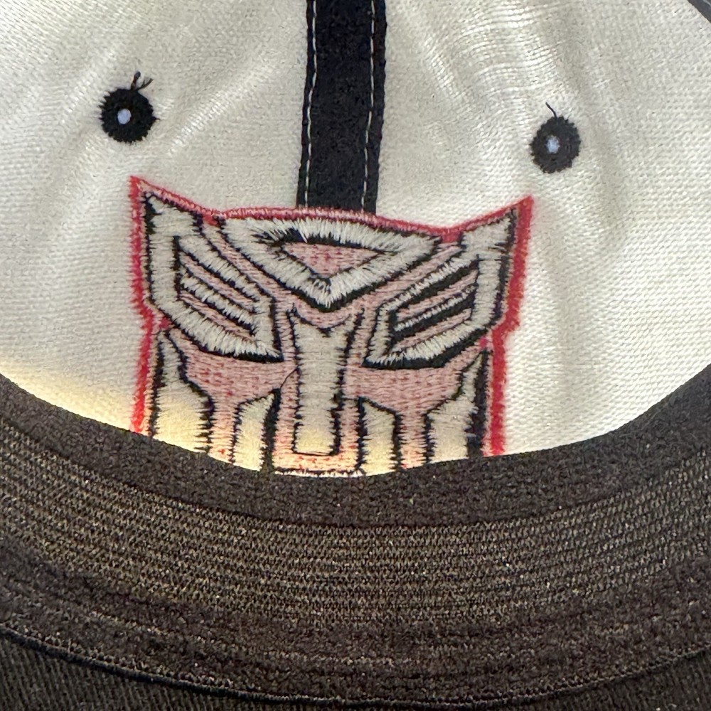 Tex Flex Transformers Autobots Logo Graphic Print Baseball Hat Flex Fit Clean