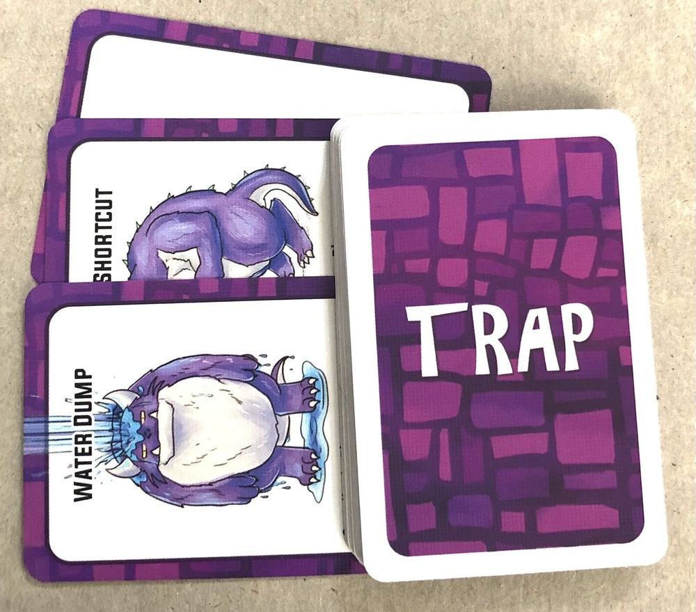 Monster Trap Game Replacement Part - Trap Cards