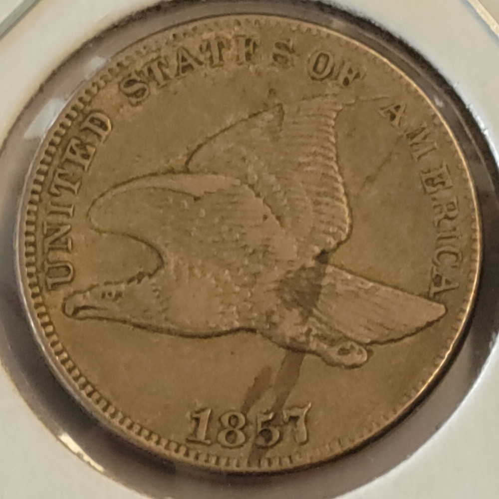 1857 FLYING EAGLE CENT CH VF * ORIGINAL* NICE COIN!!