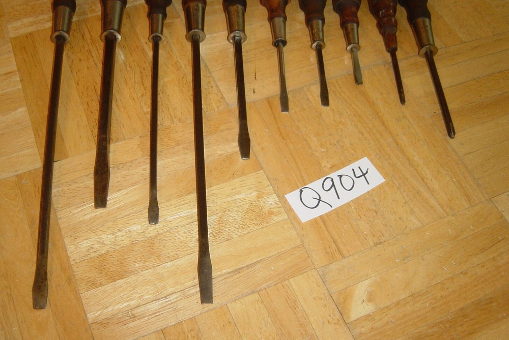 MAC TOOLS 10 PIECE WOODEN HANDLE MIXED SCREWDRIVER SET