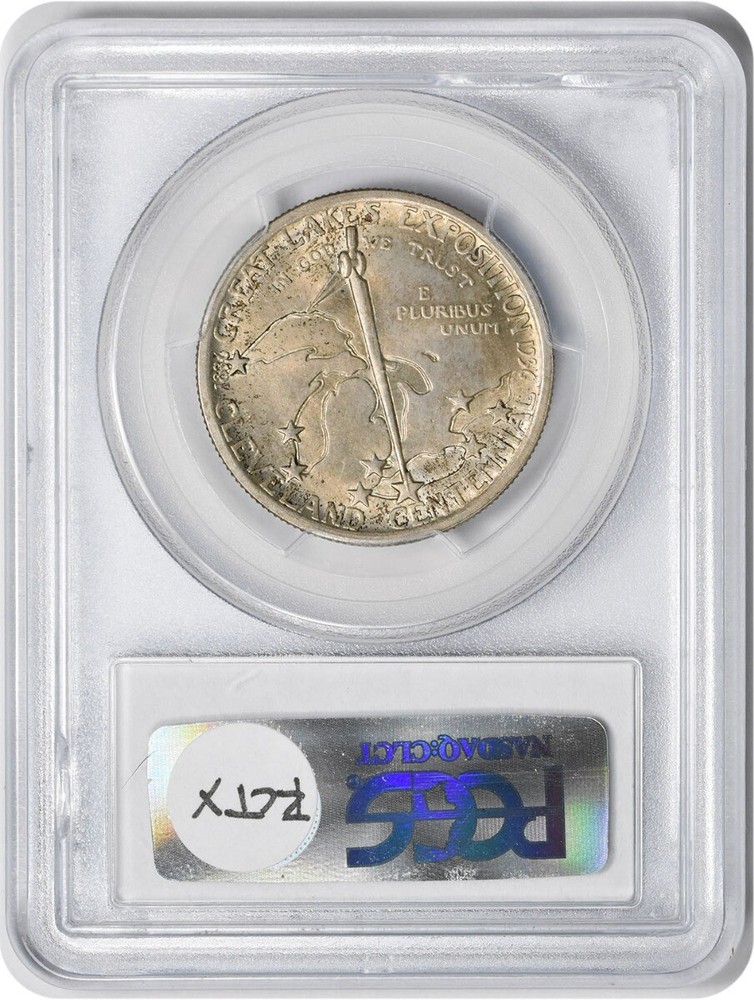 1936 Cleveland Commemorative Half MS66 PCGS Mint State 66