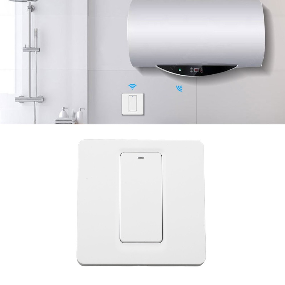 Water Heater Switch WIFI APP Voice Control Timing Smart Touch Switch AC100‑240V