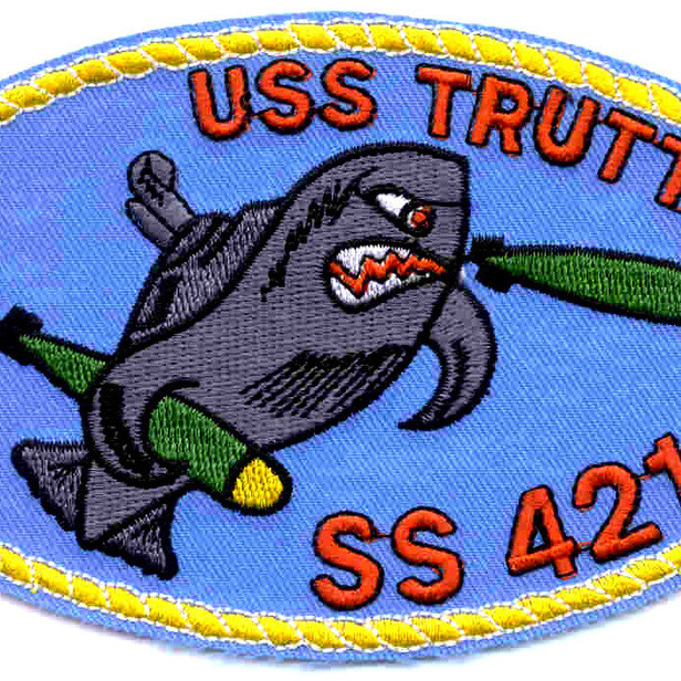 SS-421 USS Trutta Patch - Version B