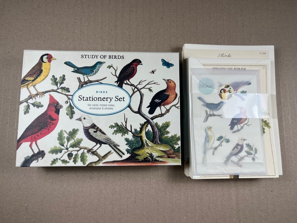 Cavallini & Co. Birds Stationery Set