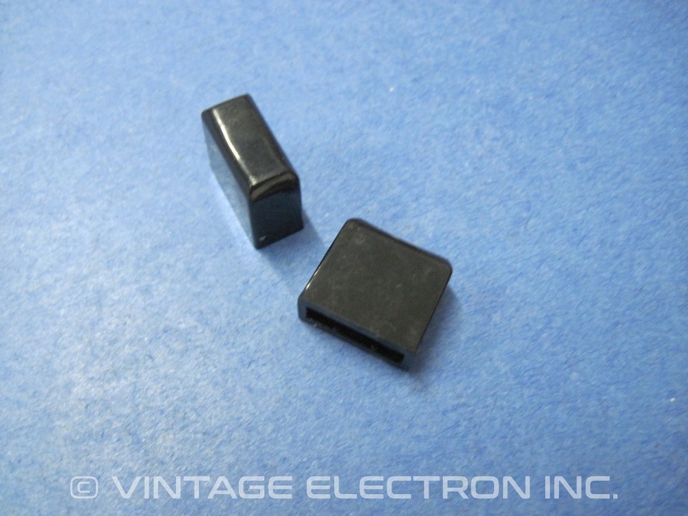 (2) NEW Rectangular Pushbutton (Button) Caps: Kie, E-Switch, Schadow, C&K, etc