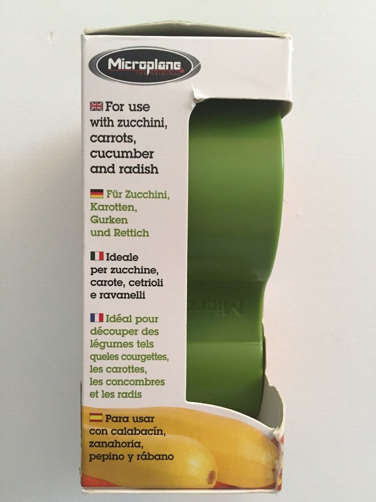 Microplane Spiral Cutter - Creates Spiral Cuts and Ribbons - New