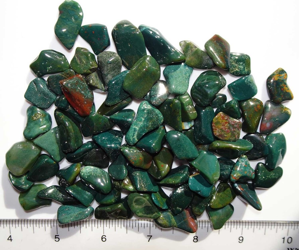 Fancy Jasper - 5 ounces Medium/Small Tumbled Stones rt545d
