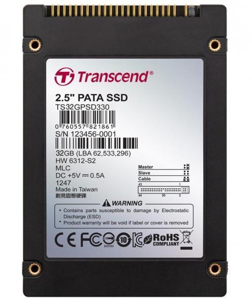 32GB Transcend PSD330 2.5-inch IDE Internal SSD Solid State Disk (MLC Flash)