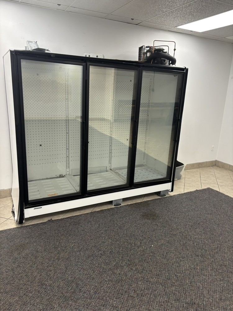 3 door commercial refrigerator used