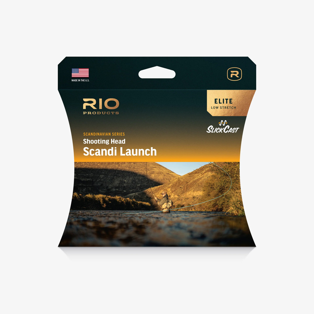 RIO Elite Scandi Launch Shooting Head, Floating SPEY, DOUBLE HAND