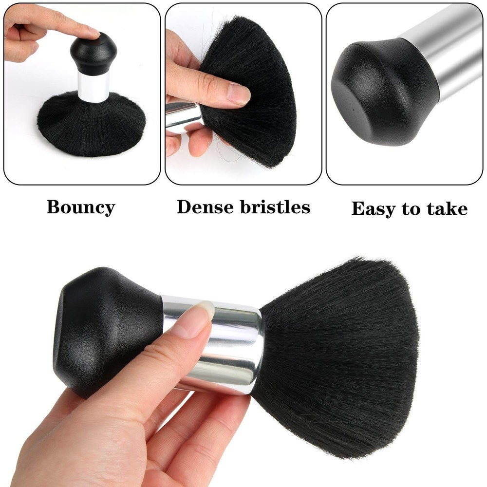 Adjustable Hair Cutting Cape with Soft Duster Brush – Full Coverage 47x56