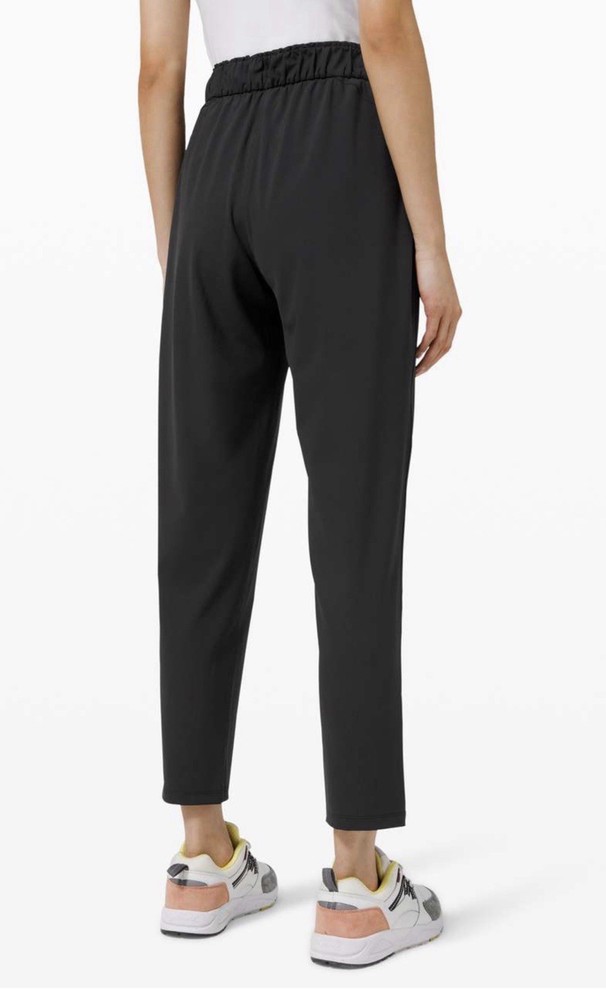Lululemon Keep Moving Pant Women's Size 2 Pull On Everyday Black