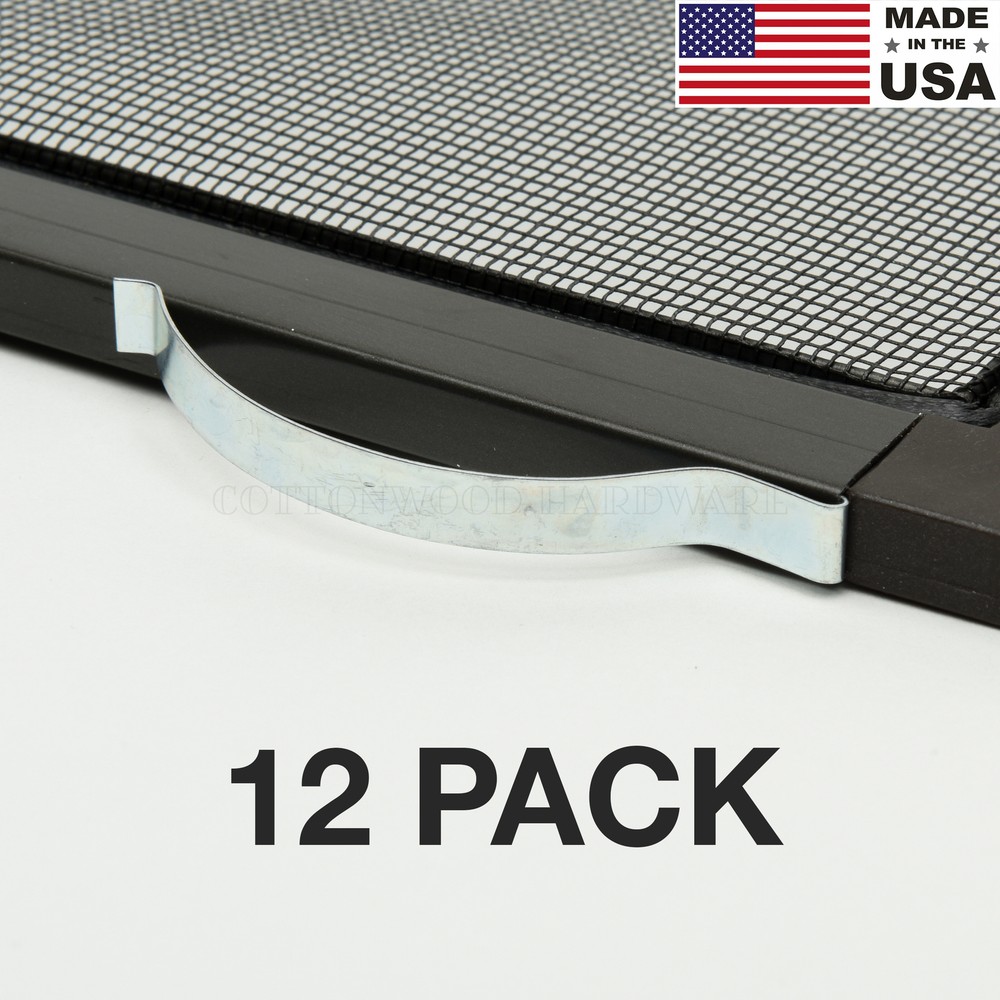 12 PACK - Window Screen Spring, Insect Screen Corner Spring, Corner Leaf Spring