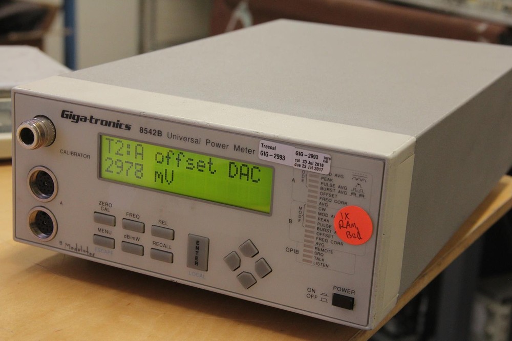 GIGATRONICS 8542B Universal Power Meter
