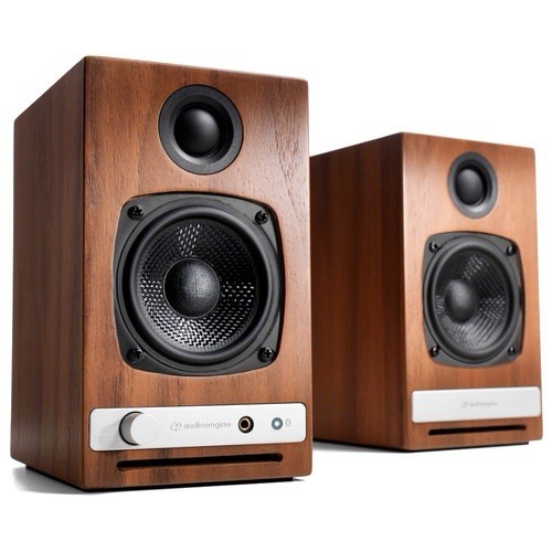 Audioengine HD3 Premium Bluetooth Computer Speakers for Desktop PC - 60W Walnut