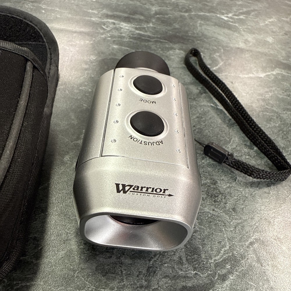 Warrior Digital 7X Golf Scope Range Finder 1000 Yard 2 Mode with Case