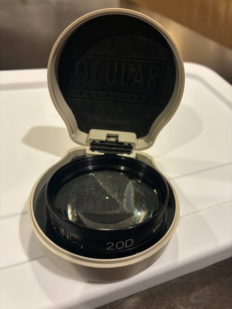 Ocular 20D Indirect lens with case