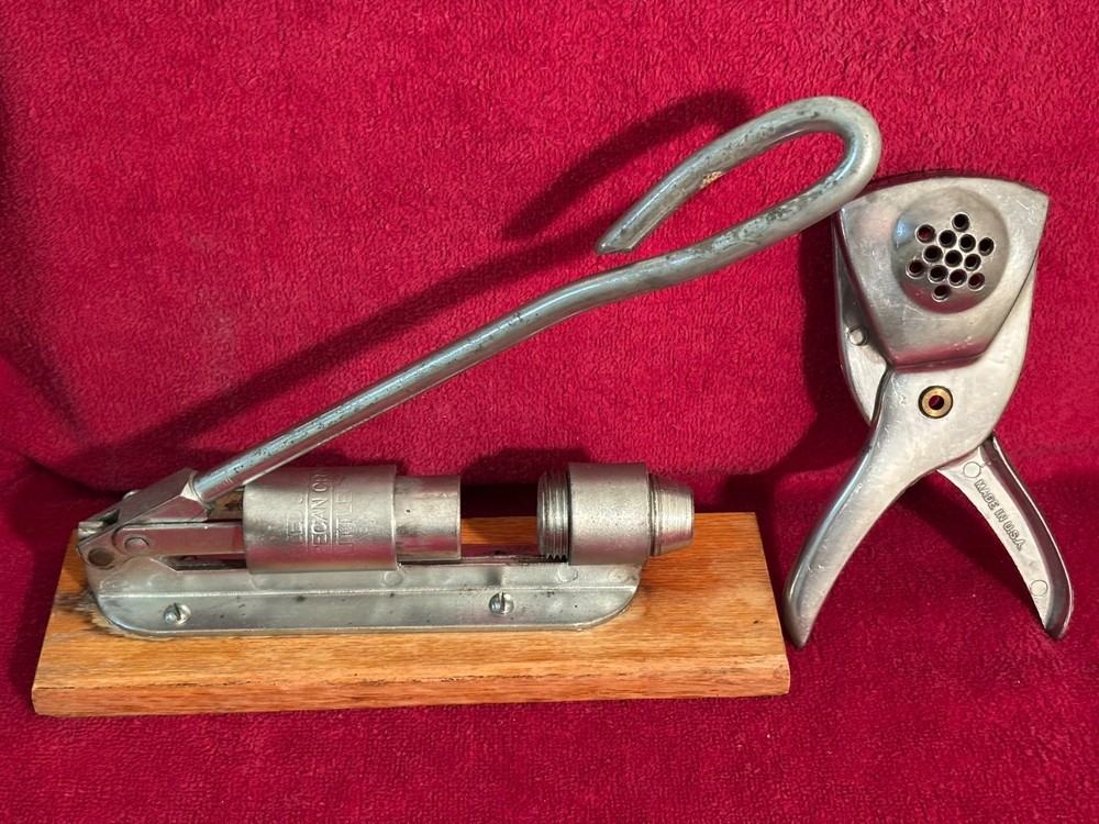 Reed’s Rocket Nut Cracker & Irving Ware Citrus Squeezer