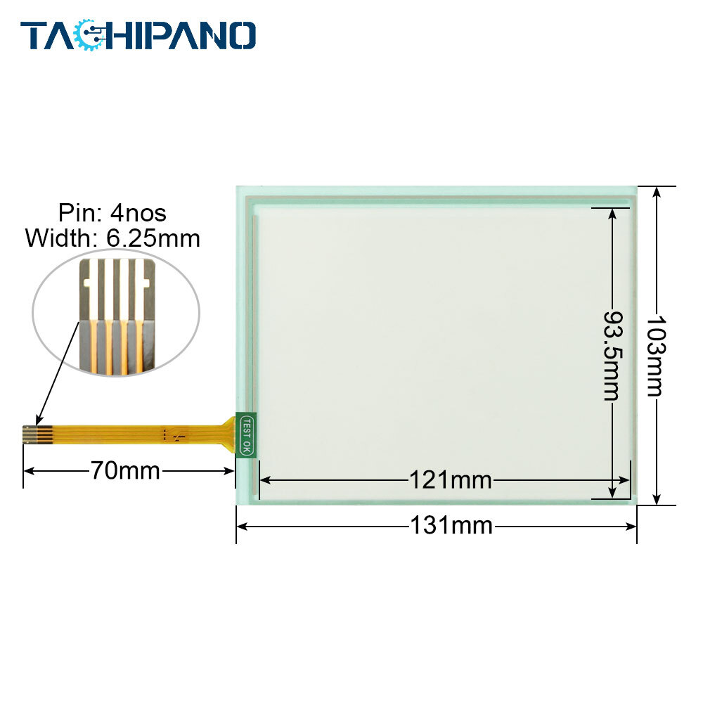 Touch Panel for GT2105-QTBDS GT2105-QTBDS-K Digitized Screen Glass