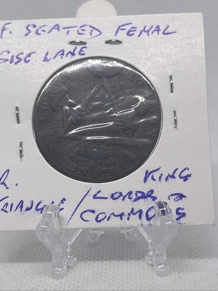 1795 Middlesex Sise Lane Halfpenny Token
