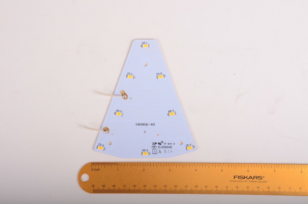 8 LED PCB Hobby Electronics Computer 25.2 VDC .17 Amp Dimmable (2-Pack)