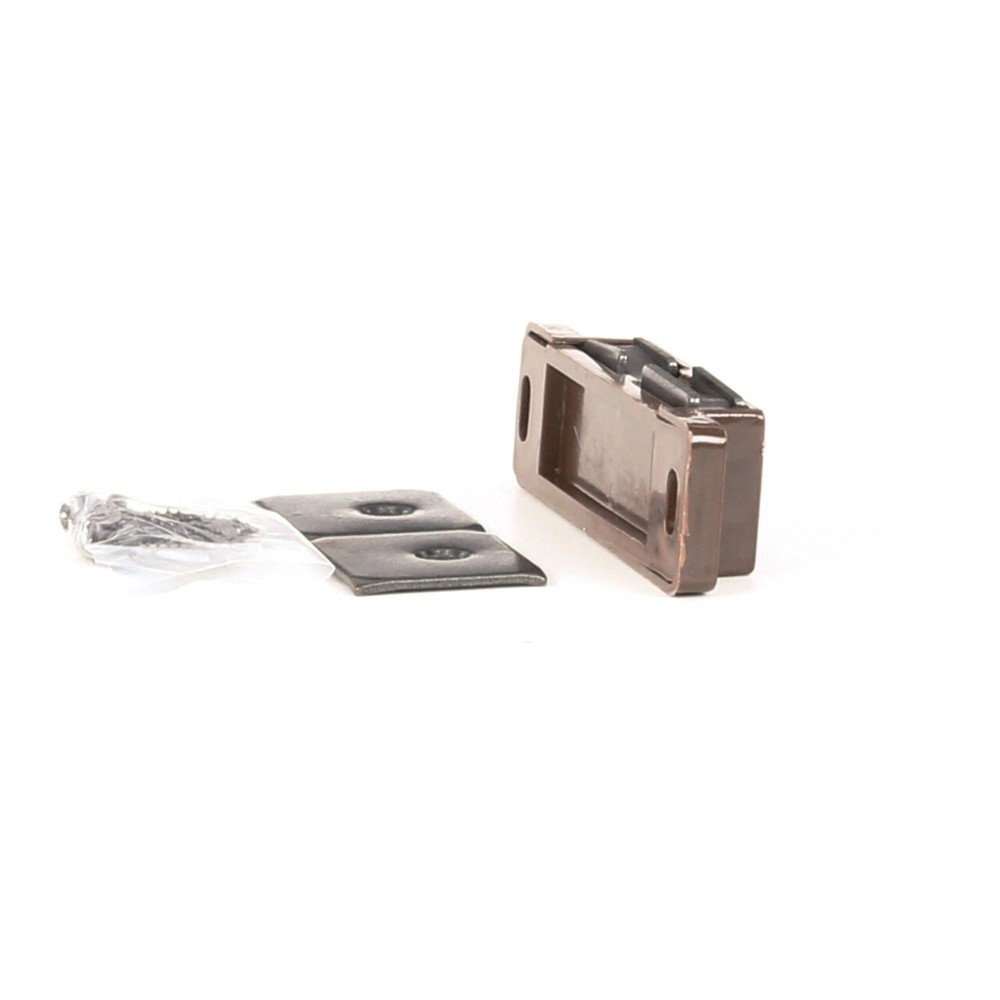 Double Magnetic Catch Brown with Strikes and Screws