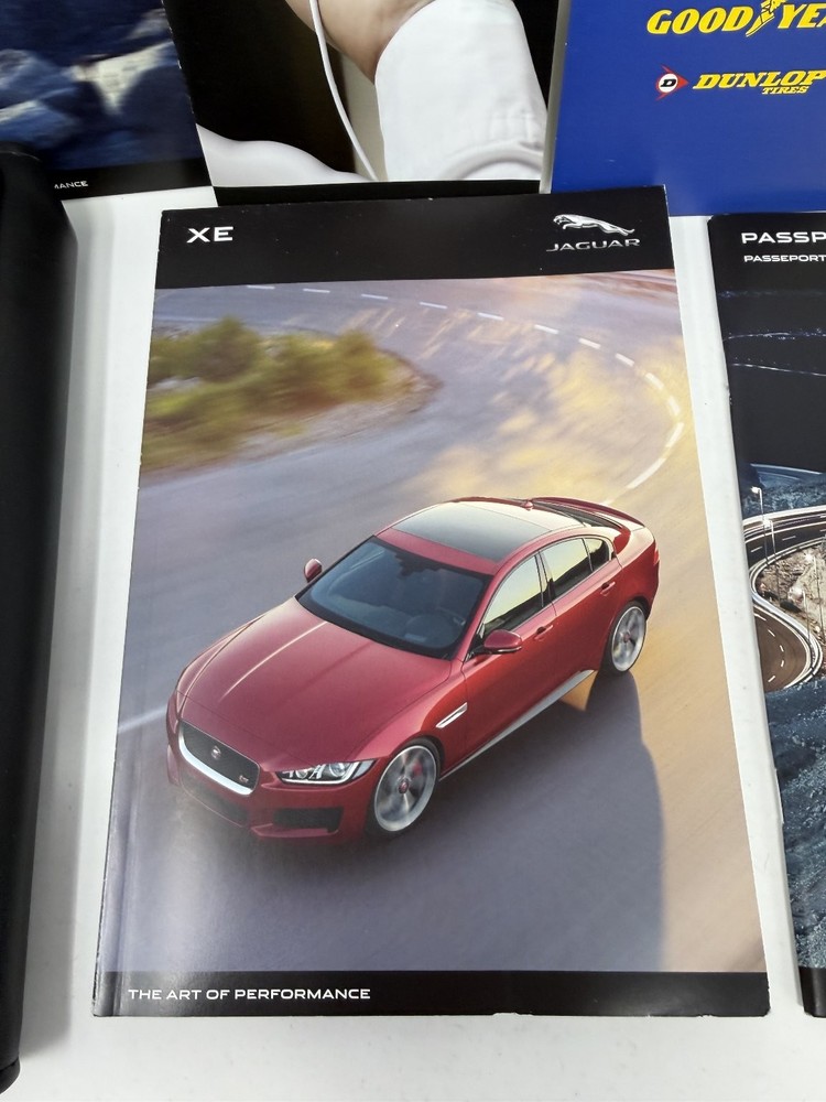 2016 Jaguar XE Owners Manual OEM Complete Set