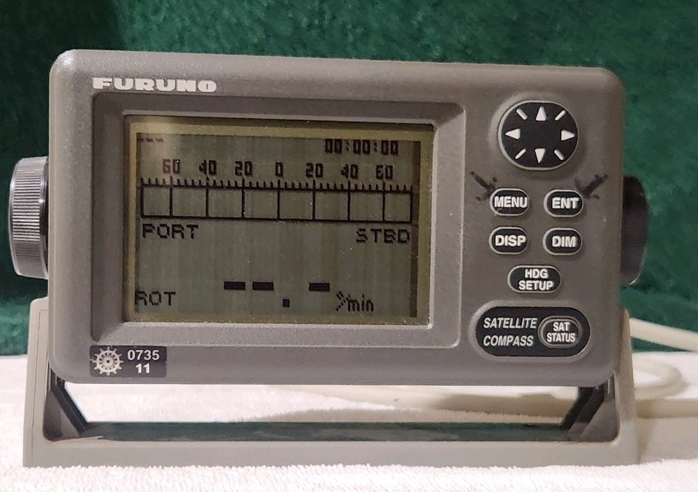 Furuno SC-502 Satellite Compass Display Head Unit Excellent Working Condition!