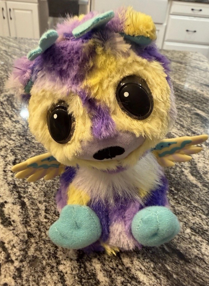 Hatchimal Spin Master Purple/Yellow Tested Works