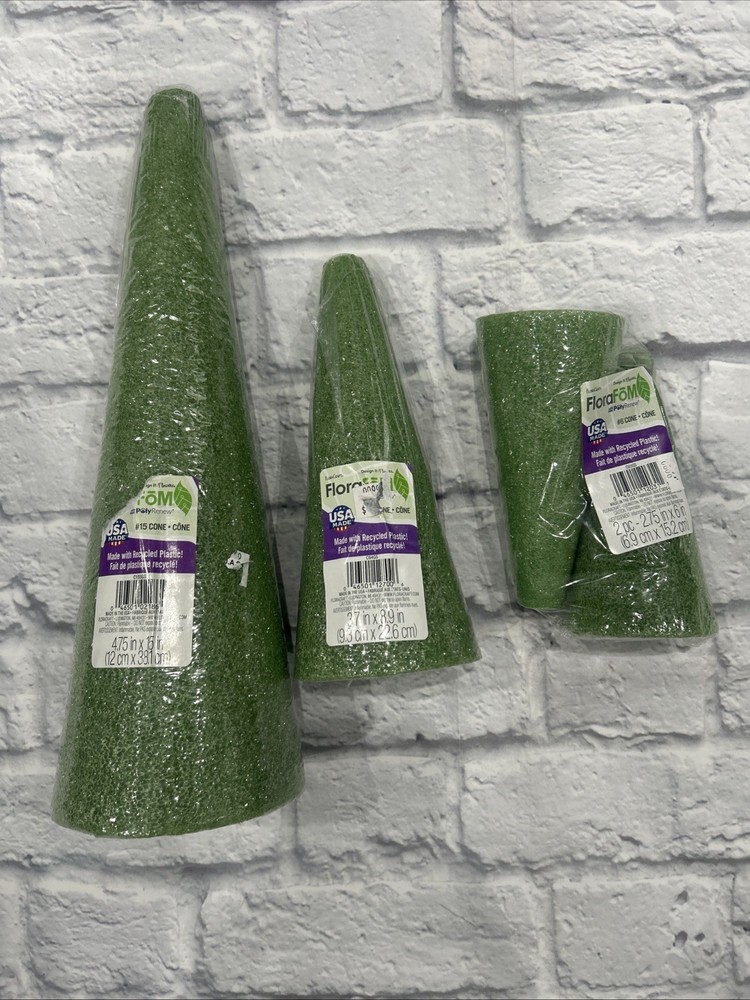 Foam Cones For DIY Crafts