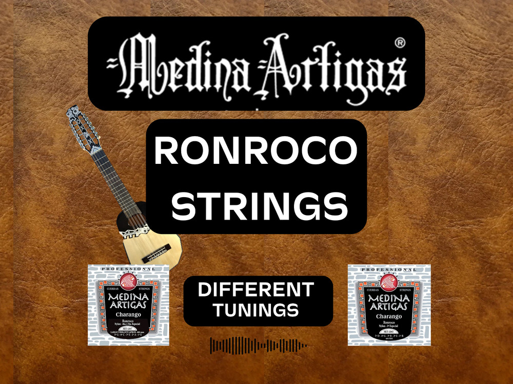 Medina Artigas Ronroco Strings (Choose between 2 Different Tunings)
